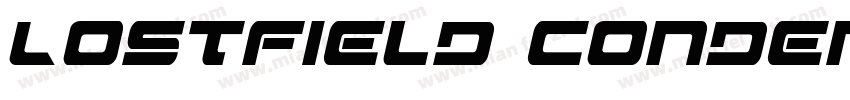 Lostfield condensed字体转换